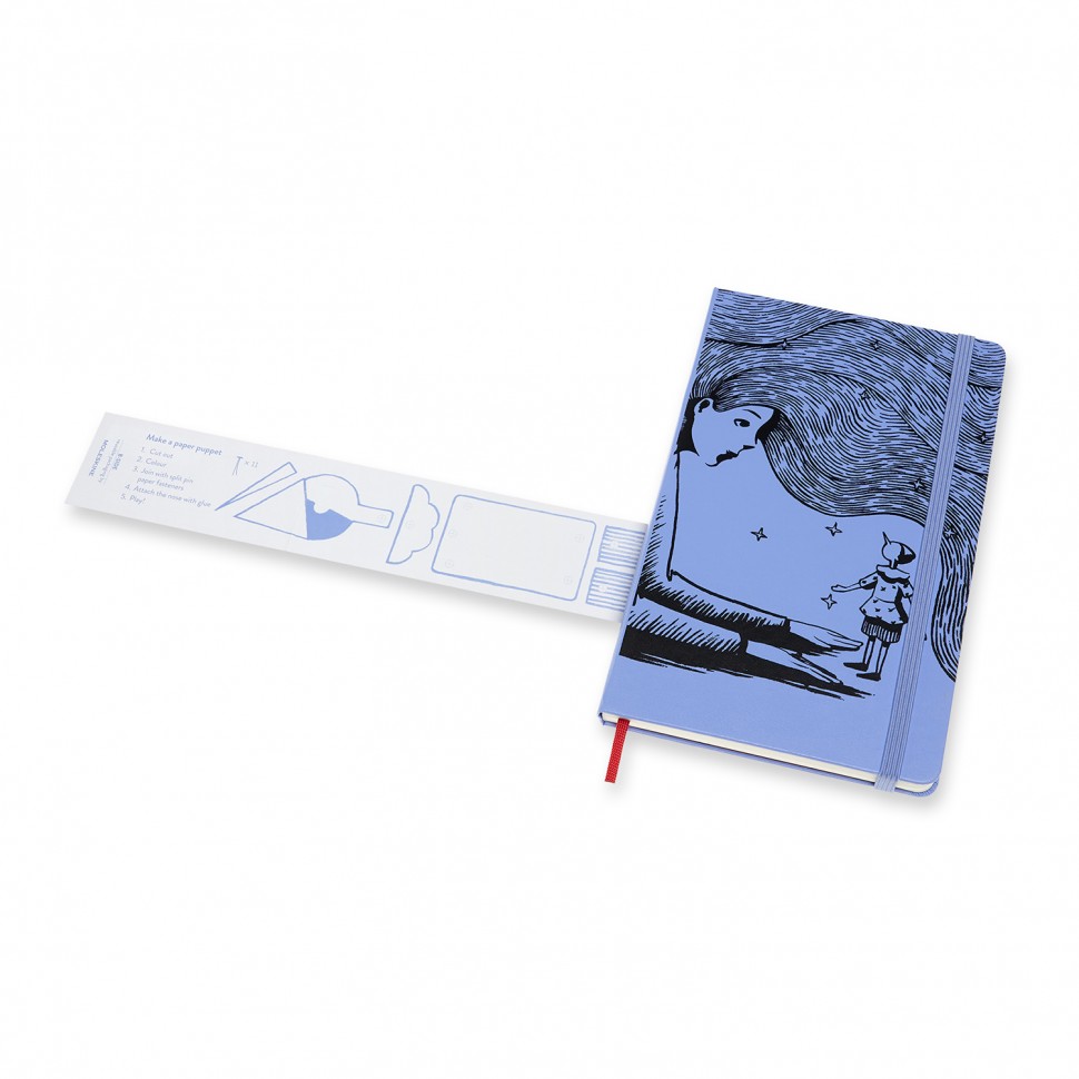 Блокнот Moleskine Pinocchio Фея середній 13 х 21 см нелінований лавандовий