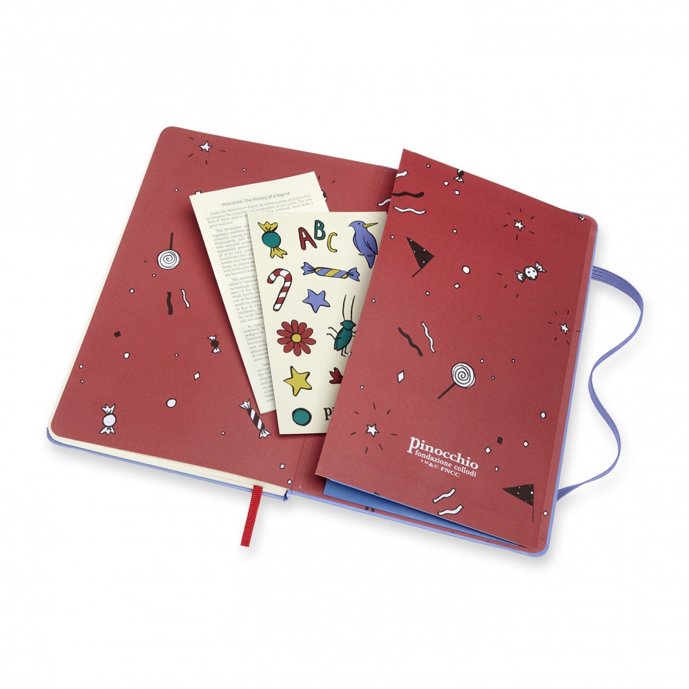 Блокнот Moleskine Pinocchio Фея середній 13 х 21 см нелінований лавандовий