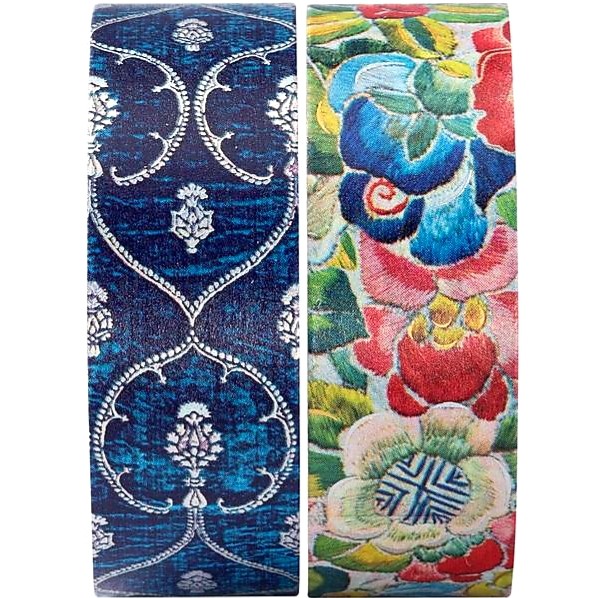 Дизайнерський скотч Paperblanks Блакитний Оксамит / Грушевий Сад