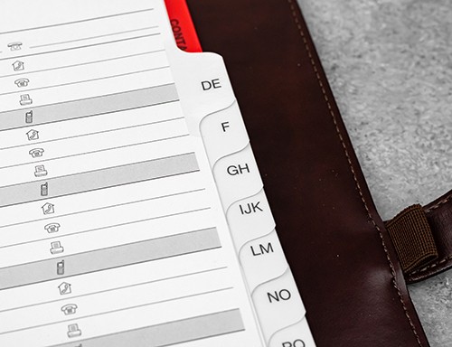 Органайзер inTempo Basic на 2025 рік А5 коричневий