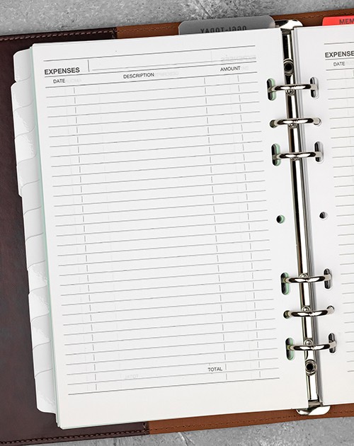 Органайзер inTempo Basic на 2025 рік А5 коричневий