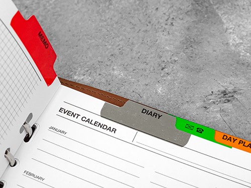 Органайзер inTempo Basic на 2025 рік А5 коричневий