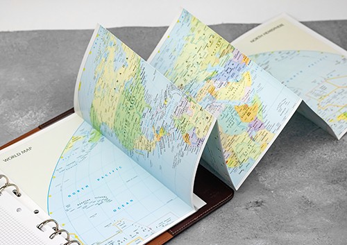 Органайзер inTempo Basic на 2025 рік А5 коричневий