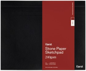 Скетчбук Karst Sketchpad A3 42 х 29,7 см чорний