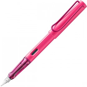 Чорнильна ручка Lamy Safari Neon Pink перо F (тонке)