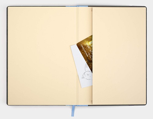 Блокнот Like U PRO В5 в лінію Чорний з блакитним