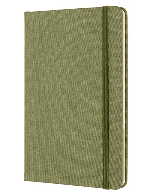 Блокнот Moleskine Voyageur 11,5 х 18 см зелений в'яз