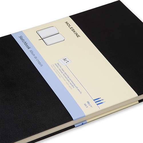 Скетчбук Moleskine Art А4 21 х 30 см нелінований чорний 
