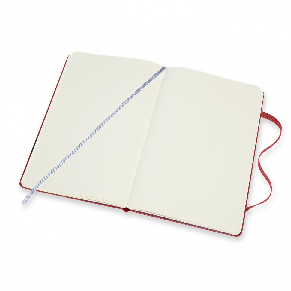 Блокнот Moleskine Pinocchio Манджафоко середній 13 х 21 см нелінований червоний