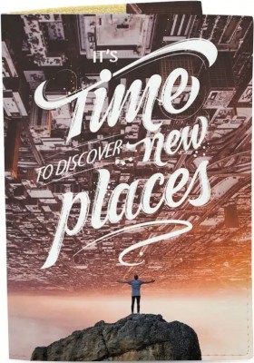 Обкладинка для паспорта Just Cover Time To Discover 