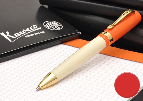 Кулькова ручка Kaweco Student 70's Soul помаранчево-кремова