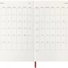 Щоденник Moleskine на 2026 рік середній 13 х 21 см червоний м'який