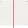 Щоденник Moleskine на 2026 рік середній 13 х 21 см червоний м'який
