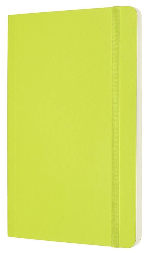 Блокнот Moleskine Classic середній 13 x 21 см нелінований лимонний зелений м'який