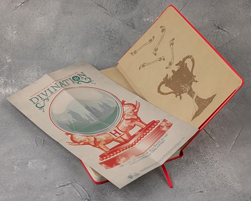 Блокнот Moleskine Harry Potter 4/7 середній 13 х 21 см в лінію червоний