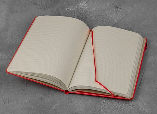 Блокнот Moleskine Harry Potter 4/7 середній 13 х 21 см в лінію червоний