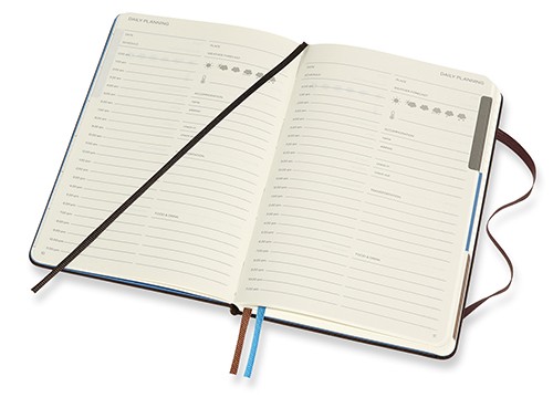 Блокнот Moleskine Voyageur 11,5 х 18 см кавовий коричневий