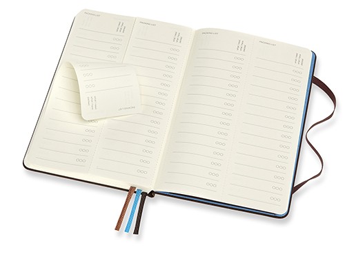 Блокнот Moleskine Voyageur 11,5 х 18 см кавовий коричневий