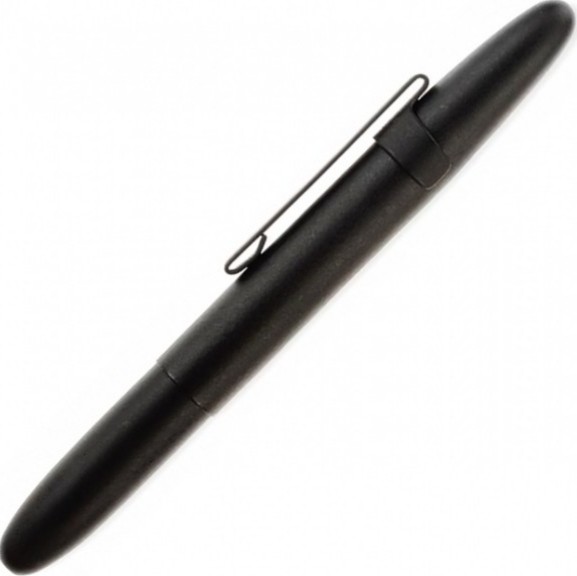 Кулькова ручка Fisher Space Pen Bullet чорна матова з кліпсою
