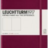 Блокнот Leuchtturm1917 Classic середній 14,5 х 21 см нелінований винний