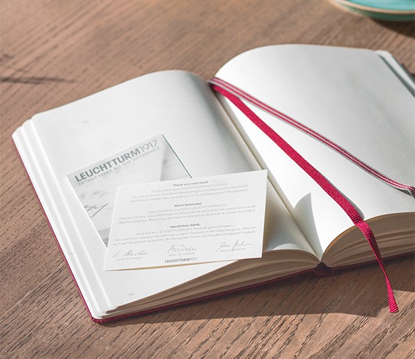 Блокнот Leuchtturm1917 Classic середній 14,5 х 21 см нелінований винний