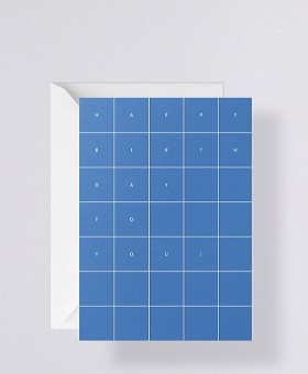 Листівка з конвертом Nuuna Happy Birthday