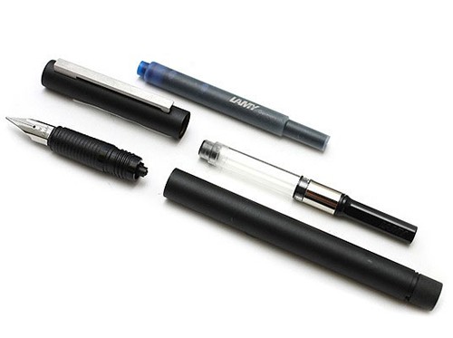 Чорнильна ручка Lamy Cp1 чорна перо F (тонке)