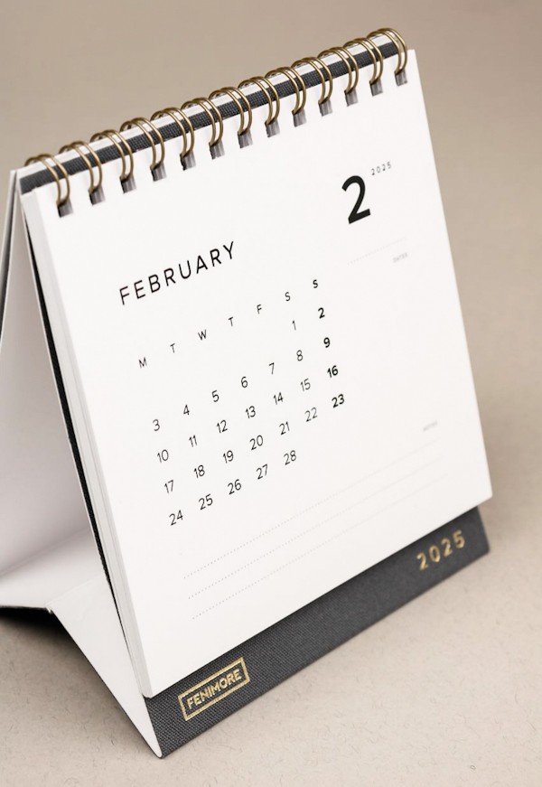 Настільний календар Fenimore Desk Calendar на 2025 рік