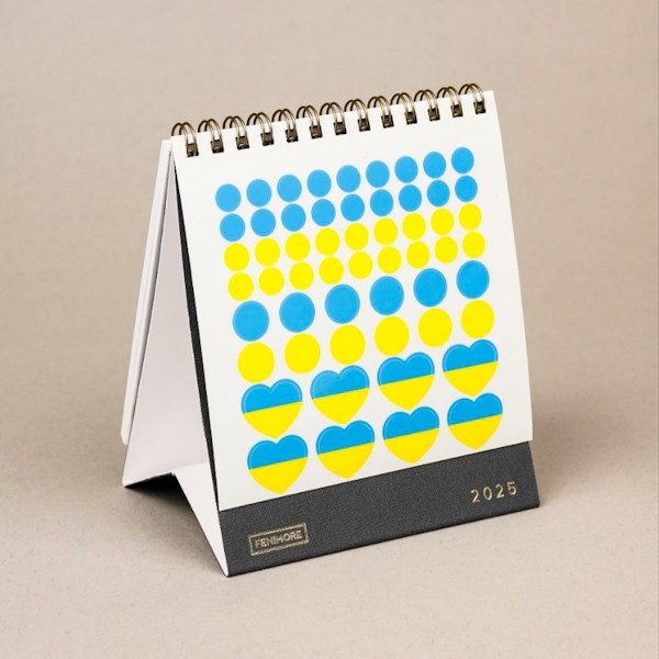 Настільний календар Fenimore Desk Calendar на 2025 рік