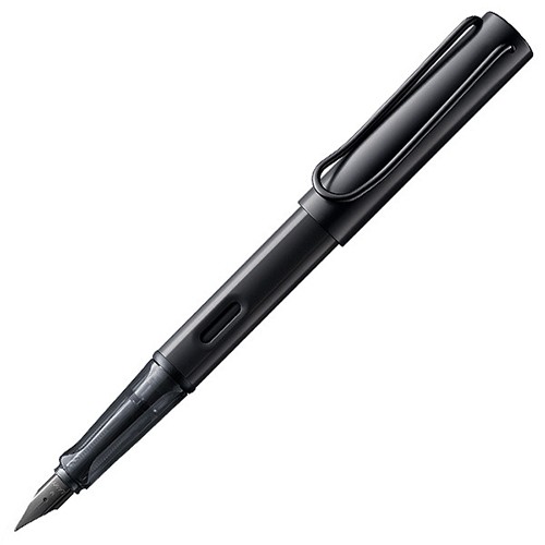 Чорнильна ручка Lamy AL-Star чорна перо F (тонке)