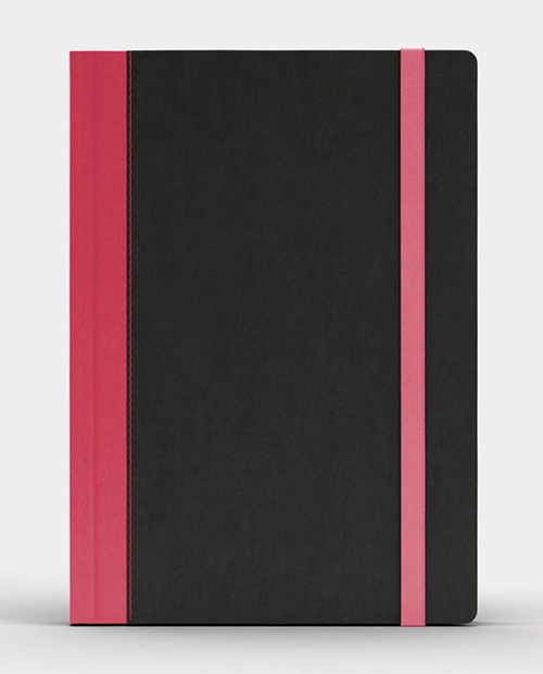 Блокнот Like U PRO В5 в лінію Чорний з рожевим