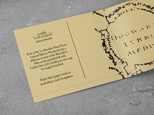 Блокнот Moleskine Harry Potter 5/7 середній 13 х 21 см в лінію фіолетовий