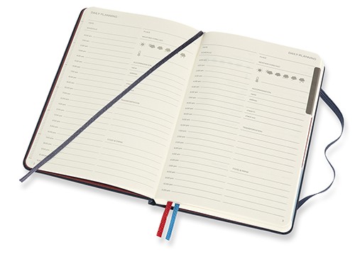 Блокнот Moleskine Voyageur 11,5 х 18 см синій