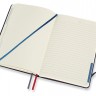 Блокнот Moleskine Voyageur 11,5 х 18 см синій