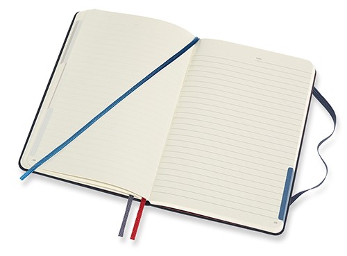 Блокнот Moleskine Voyageur 11,5 х 18 см синій