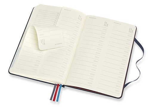 Блокнот Moleskine Voyageur 11,5 х 18 см синій