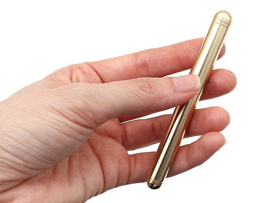 Кулькова ручка з ковпачком Kaweco Liliput Brass латунь