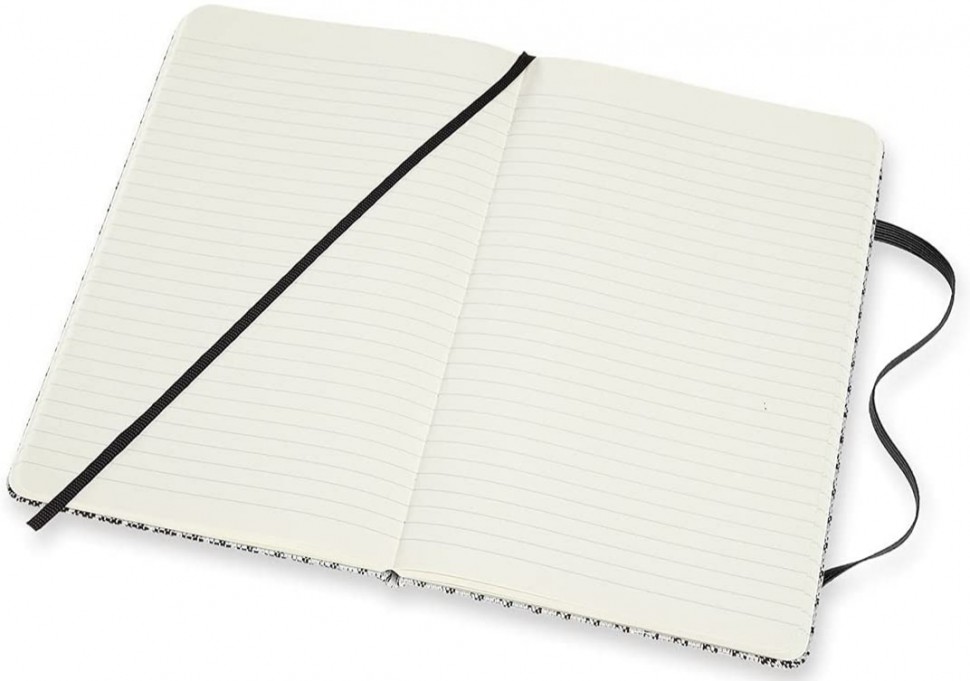 Блокнот Moleskine Blend 20 середній 13 х 21см в лінію чорно-білий