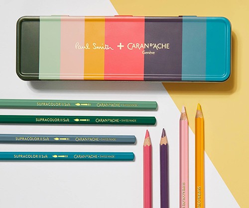 Набір акварельних олівців Caran d'Ache Supracolor Paul Smith 8 штук