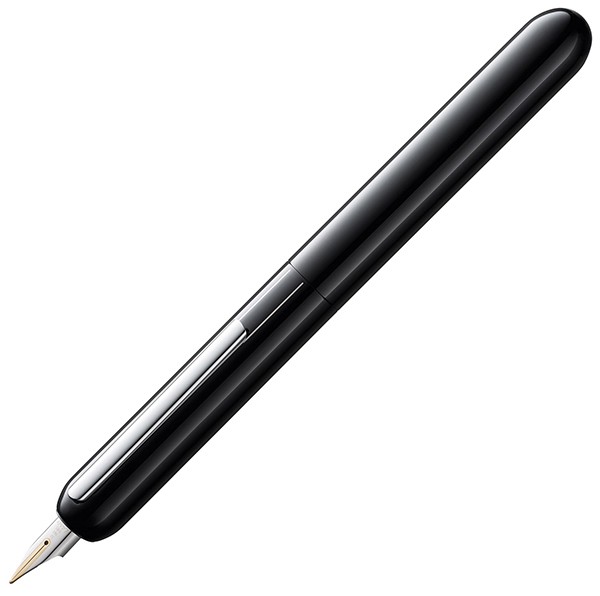 Чорнильна ручка Lamy Dialog 3 чорний лак перо F (тонке)