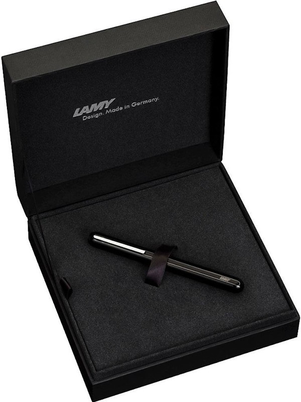 Чорнильна ручка Lamy Dialog 3 чорний лак перо F (тонке)