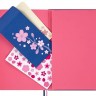 Щотижневик Moleskine Sakura 2025-2026 на 18 місяців середній 13 х 21см синій