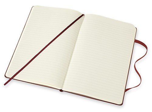 Блокнот Moleskine Harry Potter 6/7 середній 13 х 21 см в лінію бордо