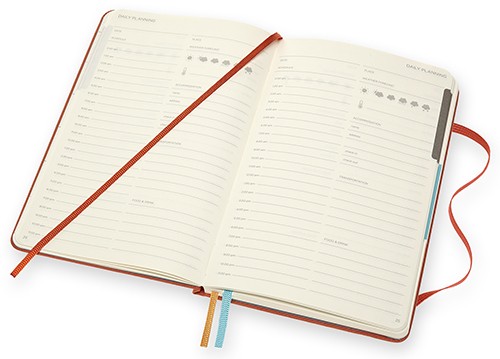 Блокнот Moleskine Voyageur 11,5 х 18 см червоний гібіскус