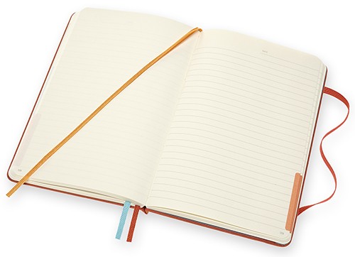 Блокнот Moleskine Voyageur 11,5 х 18 см червоний гібіскус