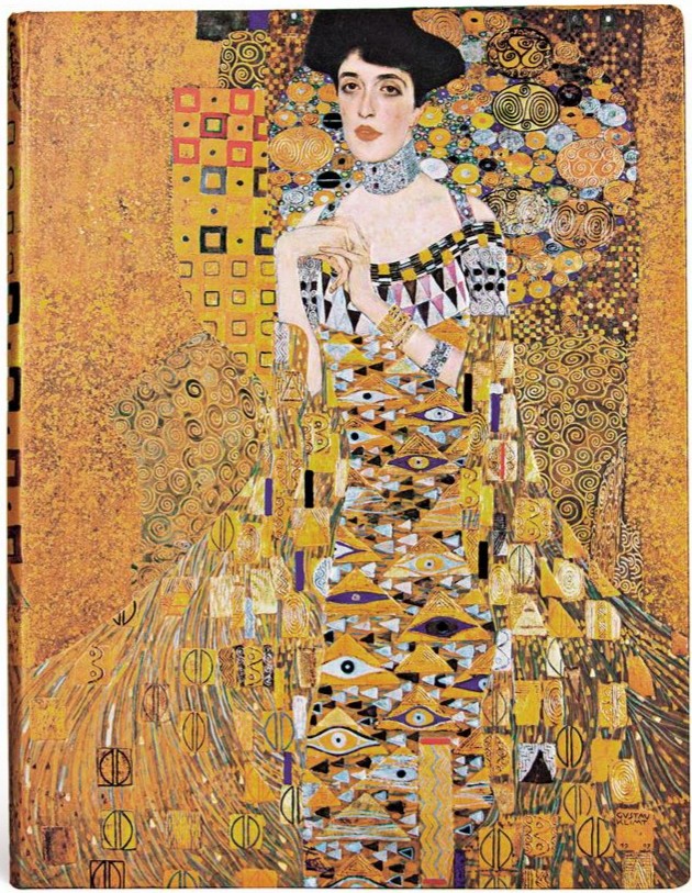 Блокнот Paperblanks Манускрипти Густав Клімт Портрет Адель великий 18 х 23 см в лінію 