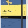 Блокнот Moleskine Le Petit Prince середній 13 х 21 см в лінію синій
