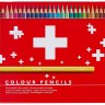 Набір акварельних олівців Caran d'Ache Swisscolor 40 штук 