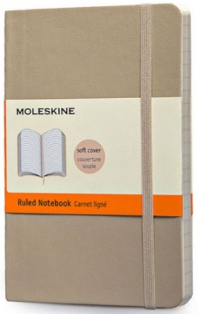 Блокнот Moleskine Classic кишеньковий 9 х 14 см в лінію пшеничний м'який