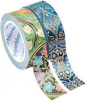 Дизайнерський скотч Paperblanks Еквінокс Лазурний / Poetry in Bloom